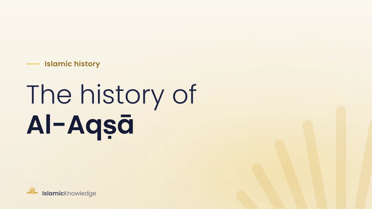 History of Al-Aqsa
